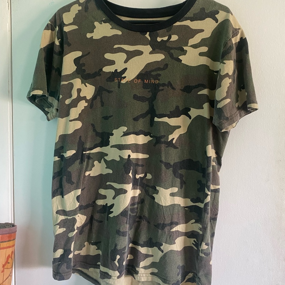 My State of Mind Camo tee